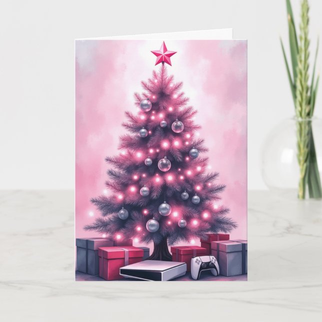 Fabulous Gamer Christmas Card  (Front)