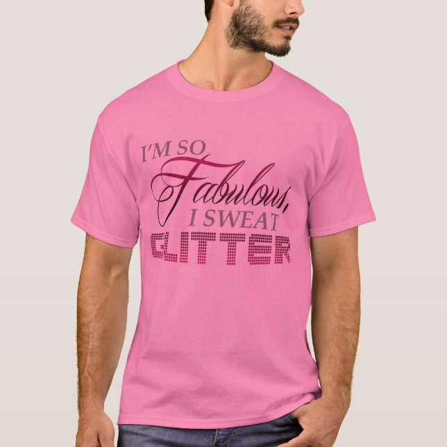 Fabulous Gay Glitter T-Shirt (Front)