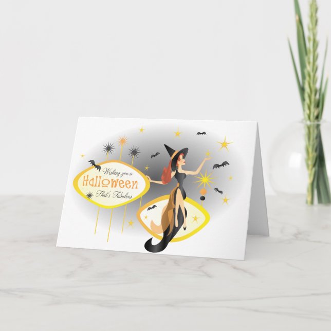 Fabulous Halloween Card (Front)