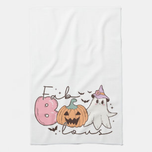 Fabulous Halloween Tea Towel