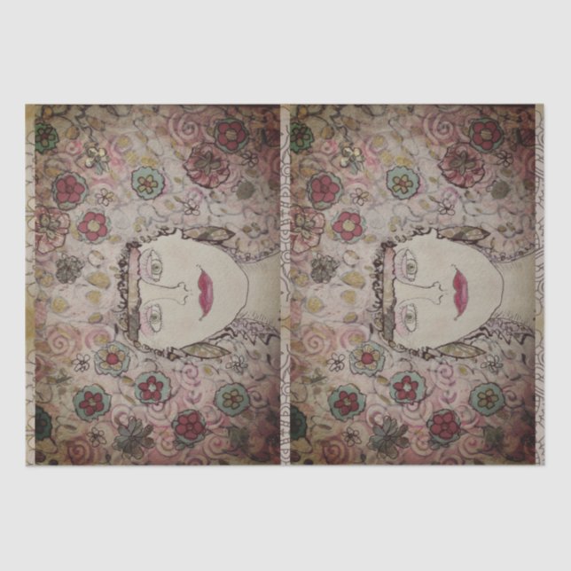 Fabulous Headdress Tissue Paper (Front)