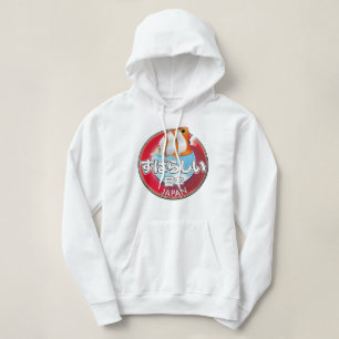 Fabulous japan retro logo hoodie