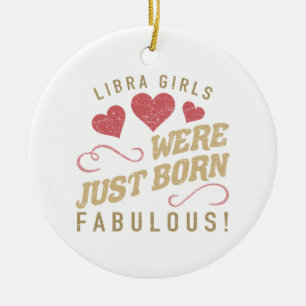 Fabulous Libra For Women Ceramic Tree Decoration