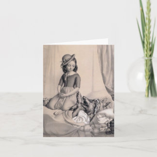 Fabulous Little Red Riding Hood Card