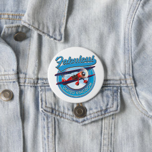 Fabulous Nicaragua toucan logo Button