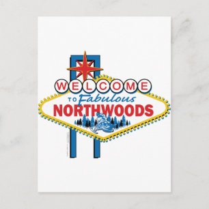 Fabulous-North-Woods Postcard