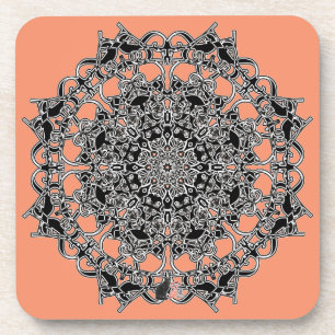 Fabulous Octa Glyph Dusk Coaster