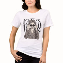 Fabulous Paris Short Hair Fashion Illustration