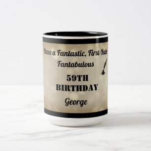 Fabulous Personalised 59th Birthday Mug