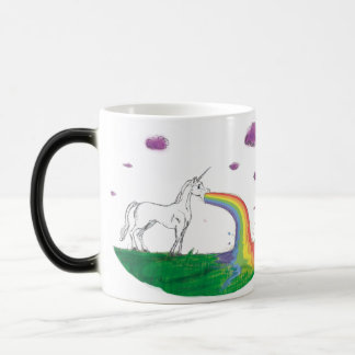 Fabulous rainbow puking unicorn cup