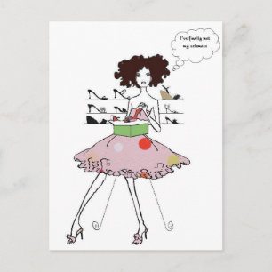 Fabulous Shoes Postcard