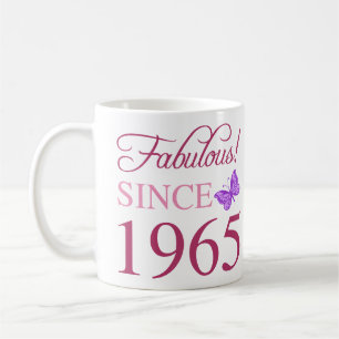 Fabulous Since 1965 60th Birthday Coffee Mug