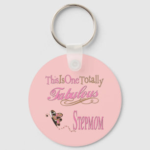 Fabulous Stepmom Key Ring