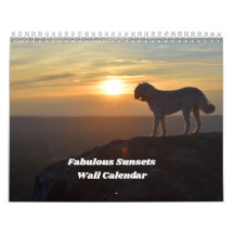 Fabulous Sunsets Wall Calendar