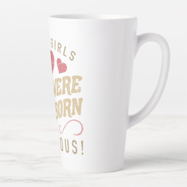 Fabulous Taurus For Women Latte Mug (Right)