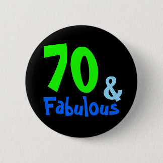 Fabulous Tropical Birthday 6 Cm Round Badge