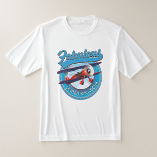 Fabulous United Kingdom travel patch. T-Shirt