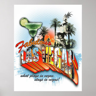 fabulous vegas poster