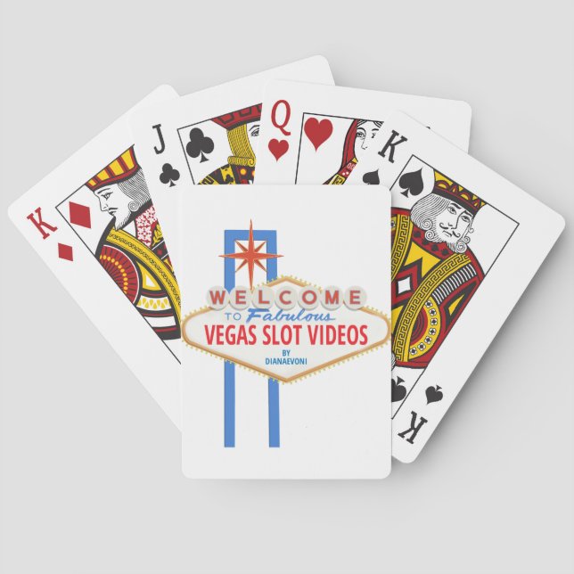 Fabulous Vegas Slot Videos Playing Cards (Back)
