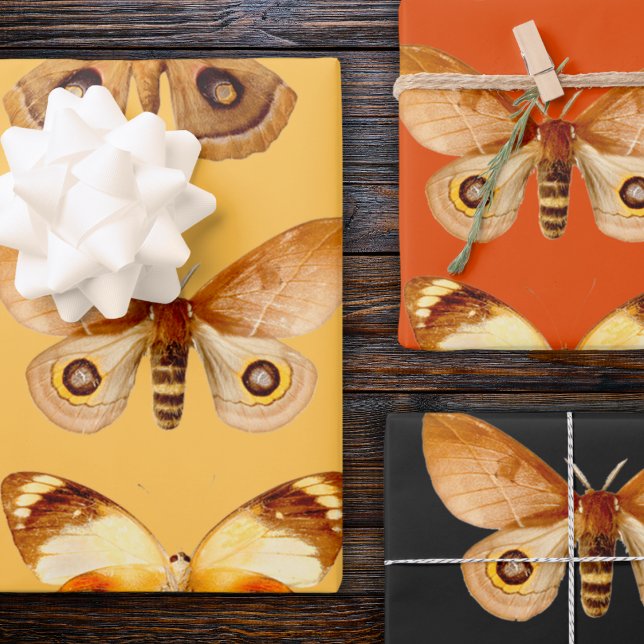 Fabulous Vintage Butterfly Wrapping Paper Sheet (Wrap with Whimsy: Vintage Charm for Every Gift!)
