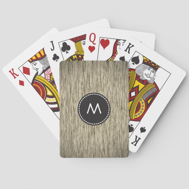 Fabulous Wood 2 Playing Cards (Back)