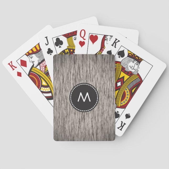 Fabulous Wood 6 Playing Cards (Back)