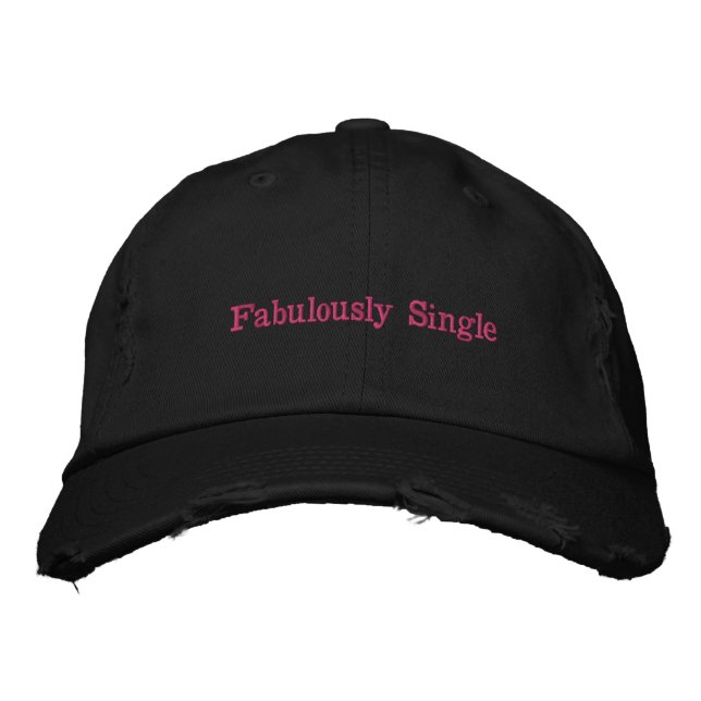 Fabulously Single Hat (Front)