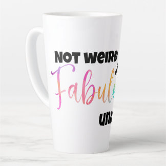 Fabulously Unique for Latte Lovers Latte Mug