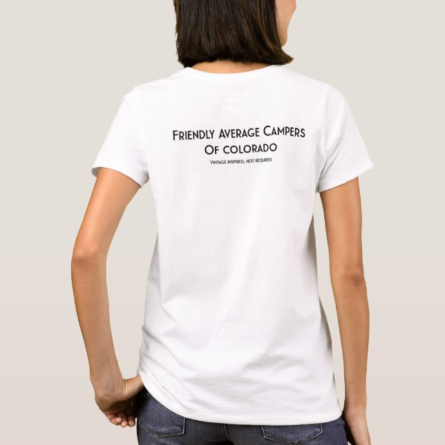 FAC women’s basic t-shirt (Back)