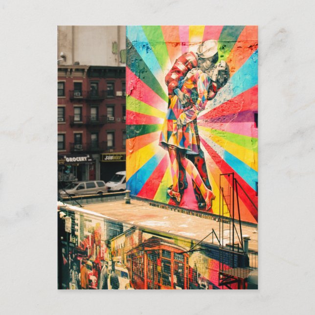 Facade Graffiti Postcard (Front)