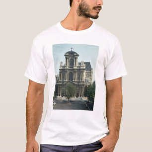 Facade of the Church of Saint-Gervais T-Shirt