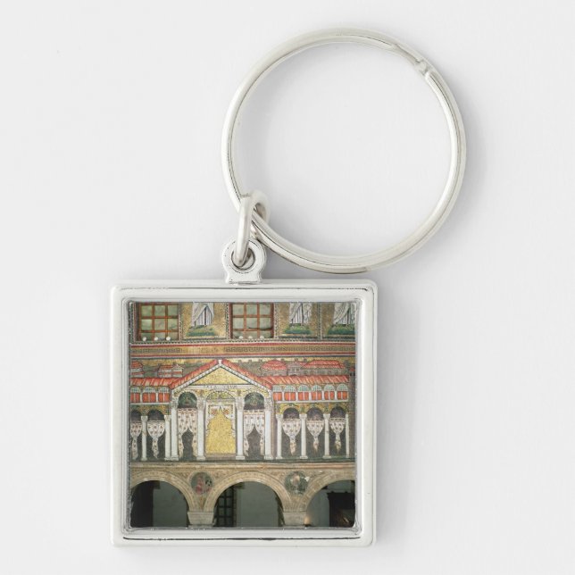 Facade of the Palazzo di Teodorico, 527-99 Key Ring (Front)
