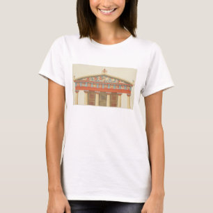 Facade of the Temple of Jupiter at Aegina (323-27 T-Shirt