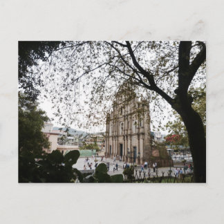 Facade. Postcard