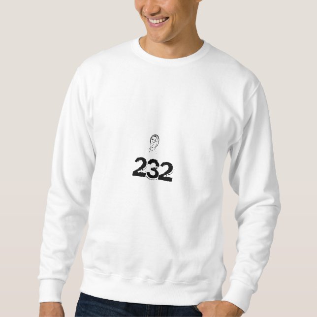 face, 232 sweatshirt (Front)