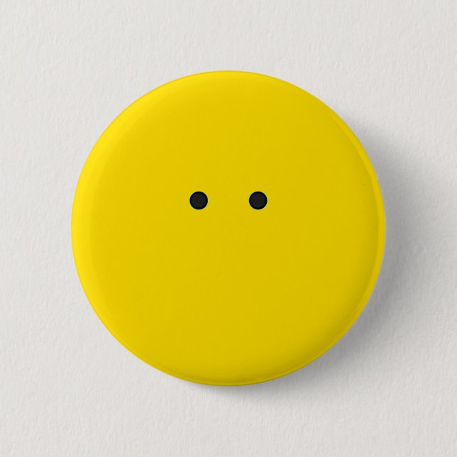 Face 6 Cm Round Badge (Front)