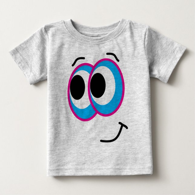 Face Baby T-Shirt (Front)