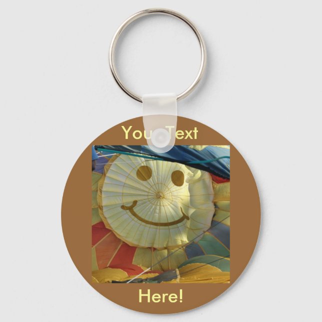 Face Balloon! Key Ring (Front)