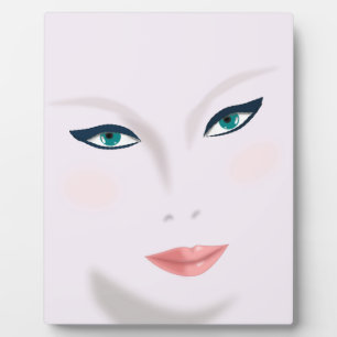 face beauty woman young skin plaque