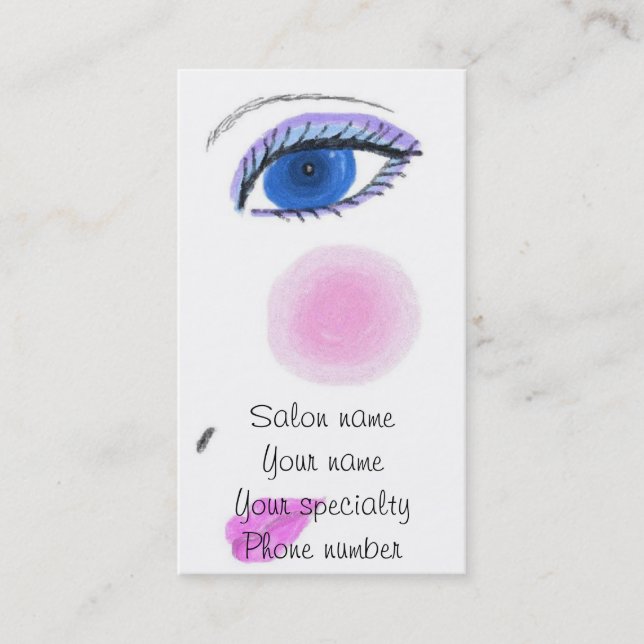 Face Business Card (Front)