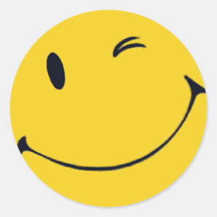 Face Classic Round Sticker