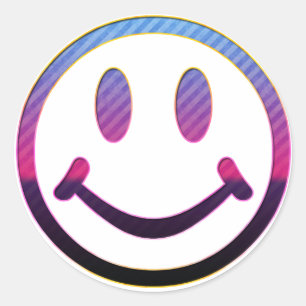 Face Classic Round Sticker