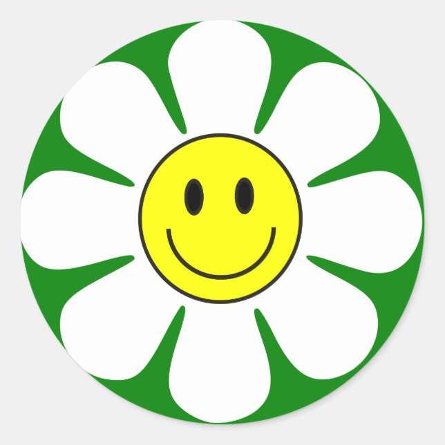 face daisy sticker (Front)