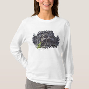 Face detail of the West Gate-Tower Gopuram), T-Shirt