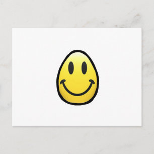 Face Egg-cellent Holiday Postcard