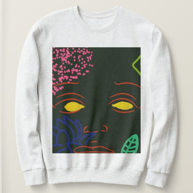 Face Flower Sweatshirt (Design Front)