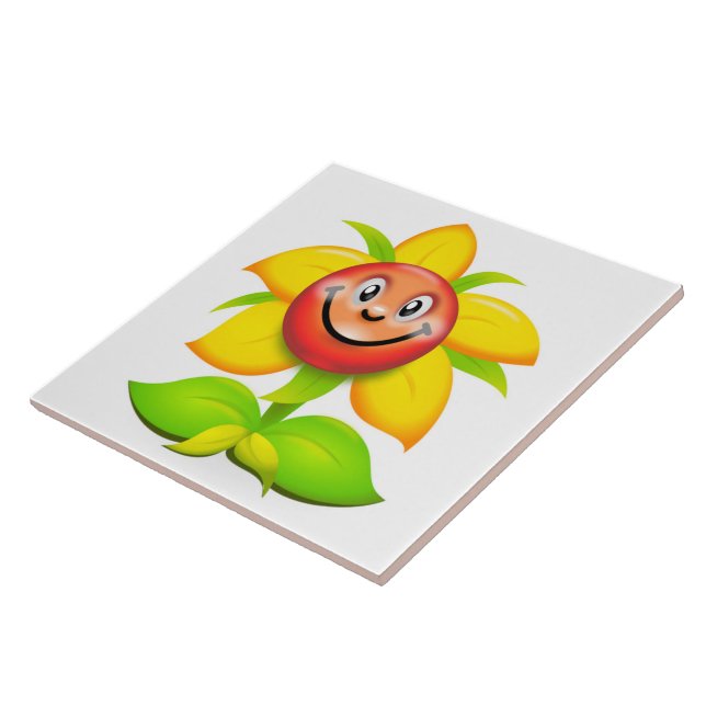 FACE FLOWER TILE (Side)