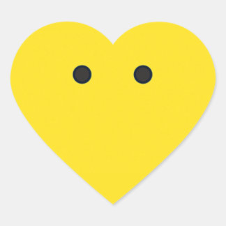 Face Heart Sticker