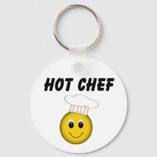 Face Hot Chef Key Ring