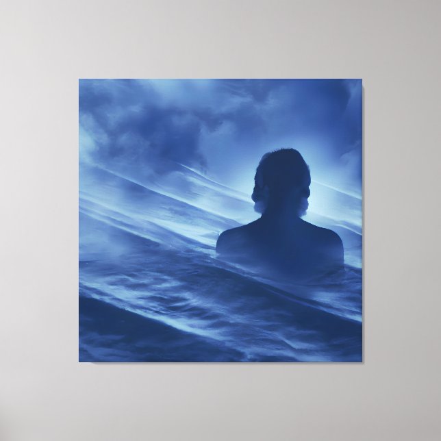 Face it Alone Canvas Print (Front)